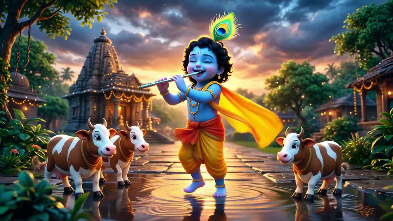 कृष्णाय वासुदेवाय मंत्र | भगवान श्रीकृष्ण का शक्तिशाली भजन | Divya Naad