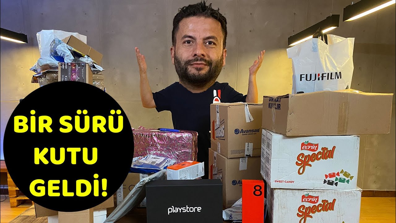 MARKALARDAN GELEN KUTULAR COŞMUŞ! - Size hediyeler hazırladım!
