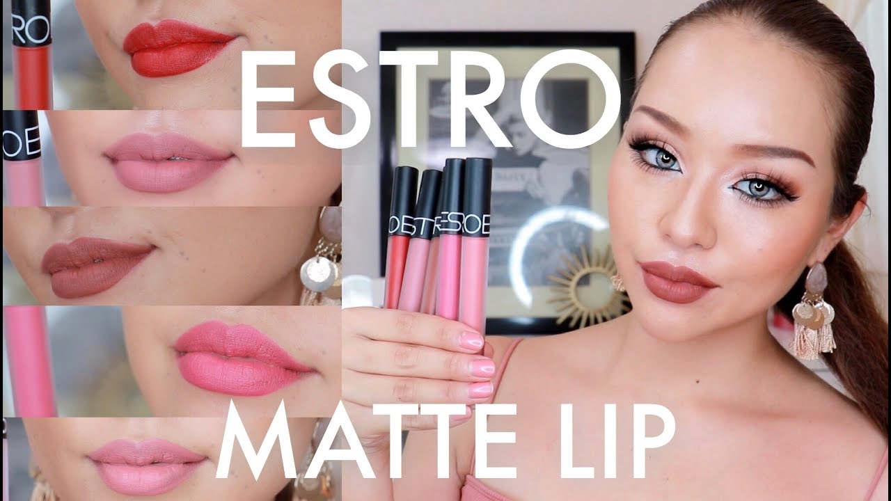 におわない！ヨレにくい！最近ハマってるマットリップ｜ESTRO MATTE LIP
