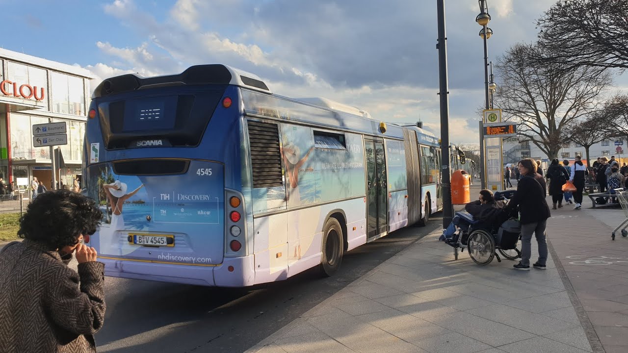 Berlin Bus|Mitfahrt im Scania GN 16 auf dem U6 SEV von U Alt-Tegel bis U Kurt-Schumacher-Platz