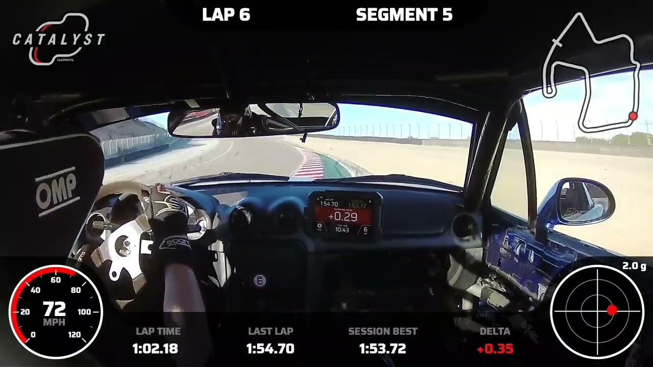 Laguna Seca (1:52.99) - 2025-11-02 - 1999 Mazda Miata