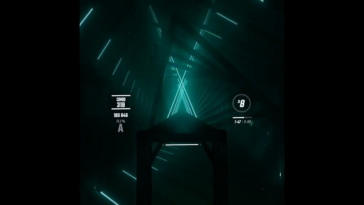 Weird Glitch! Rum N Bass - Beatsaber - No commentary - Rank B