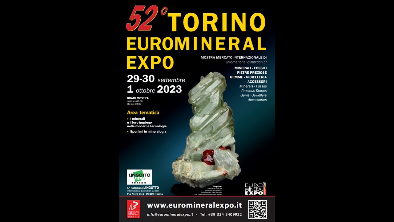 EUROMINERALEXPO TORINO 2023