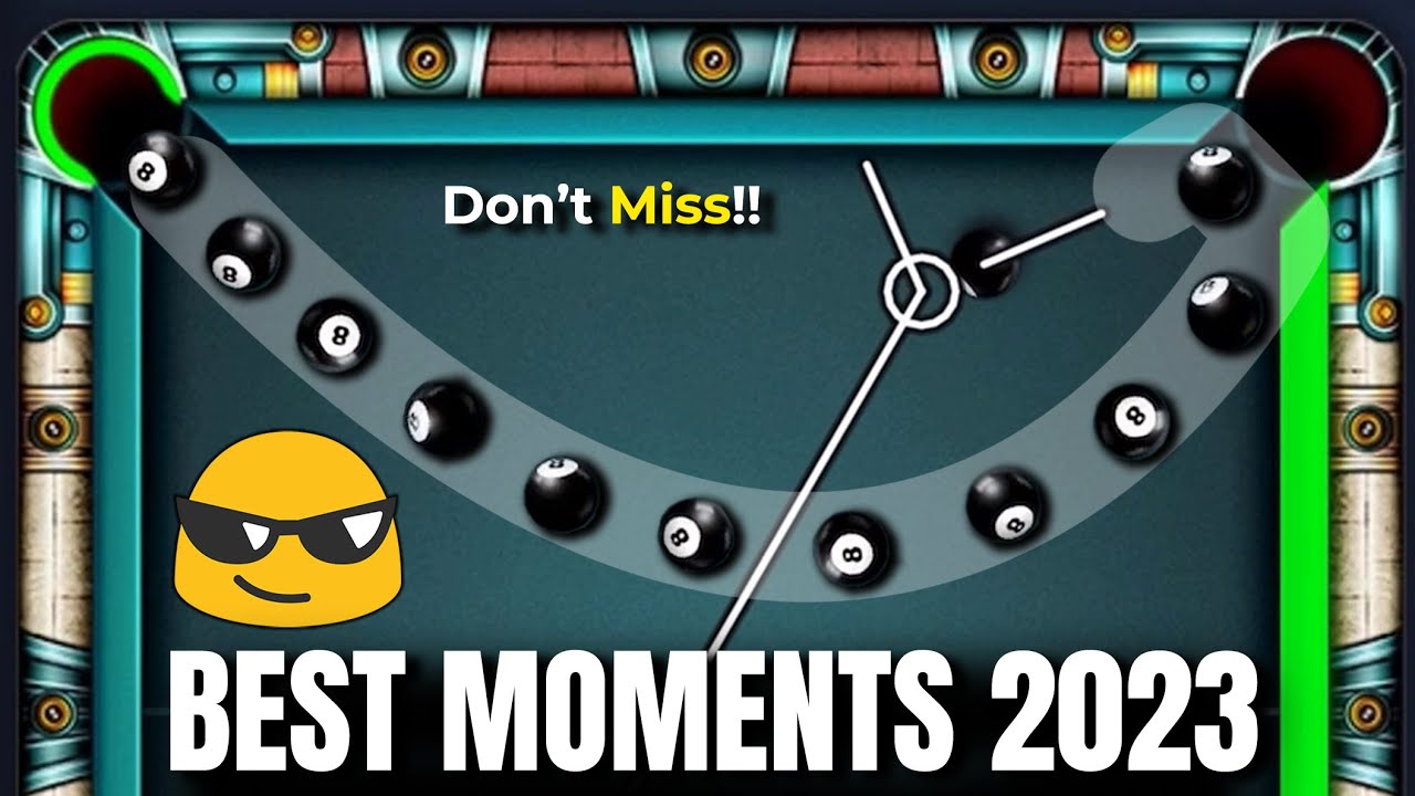 8 Ball Pool Rewind 2023 - Best WTF / INSANE / FUNNY & Epic Moments - Level 999 Shots - GamingWithK