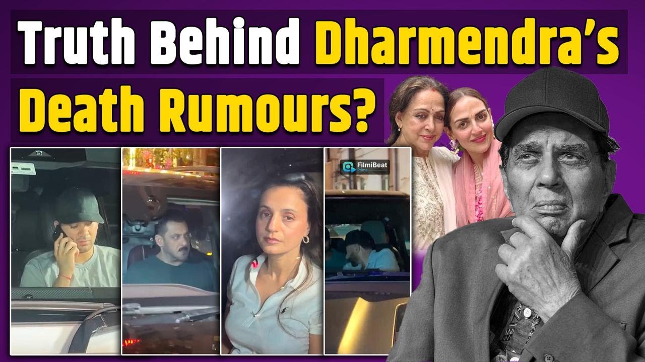 Dharmendra Health Update: Family Denies Death Rumours, Bollywood Stars Rush to Hospital