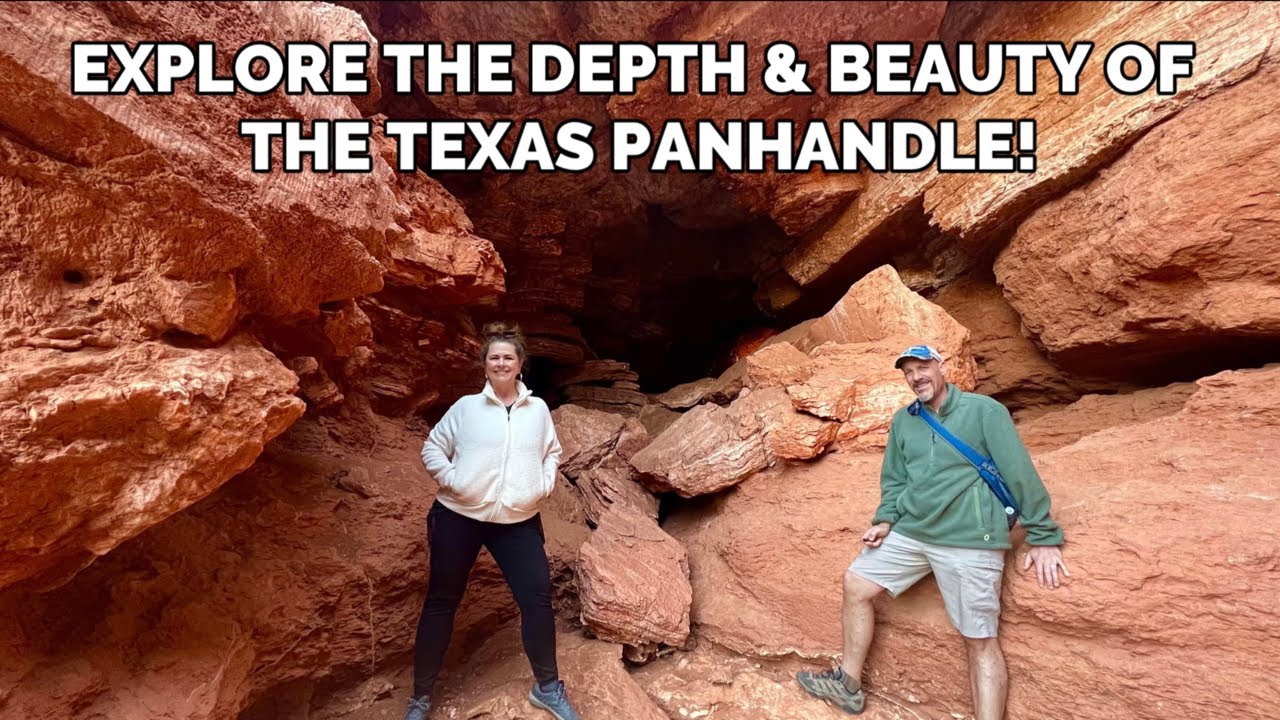 HIKING Through Caprock Canyon State Park! STUNNING Views & More of the Texas Panhandle!