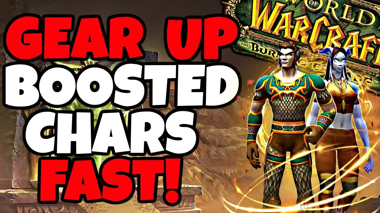 Gear Up Your Boosted Characters FASTER in The TBC Prepatch By Doing THIS!