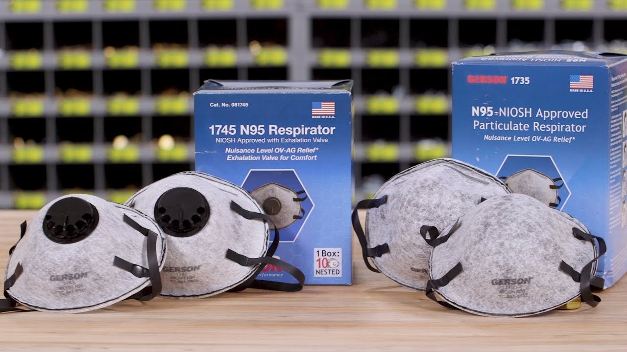 N95 Particulate Respirator With Nuisance Relief