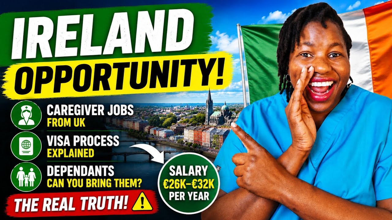 Ireland Caregiver Jobs 2026 🇮🇪 | From UK to Ireland (Full Breakdown)