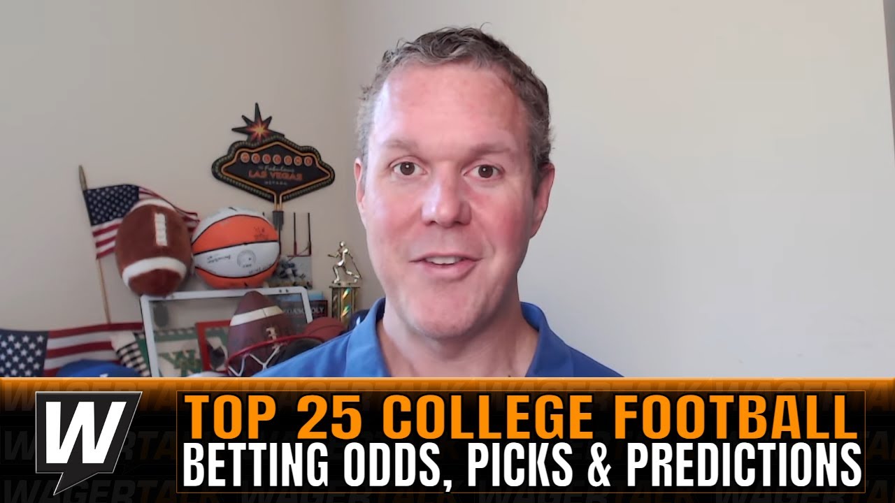 College Football Week 1 Picks and Odds | Top 25 College Football Betting Preview & Predictions