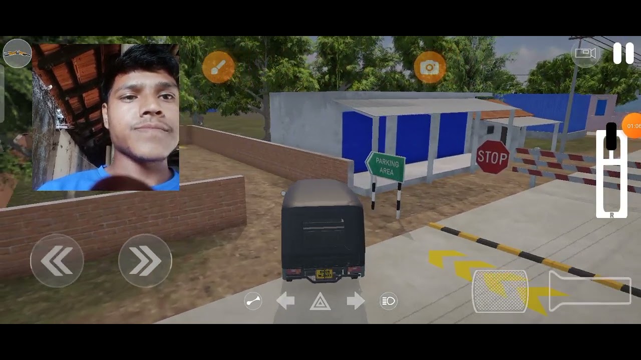 Auto gadi drive par laya gaya tha 