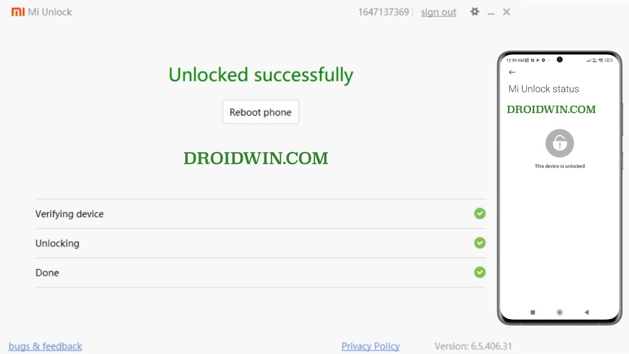 Разблокируйте загрузчик на любом Xiaomi/Redmi/Poco/Mi с помощью Mi Unlock Tool