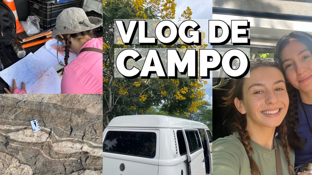 VLOG DE CAMPO: rotina de uma estudante de geologia em 7 dias de campo
