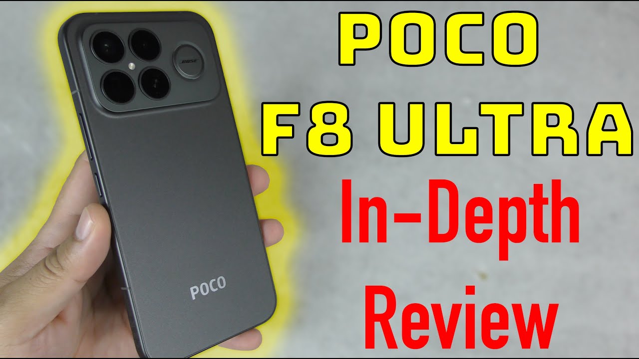 Смартфон Poco F8 Ultra: распаковка и подробный обзор