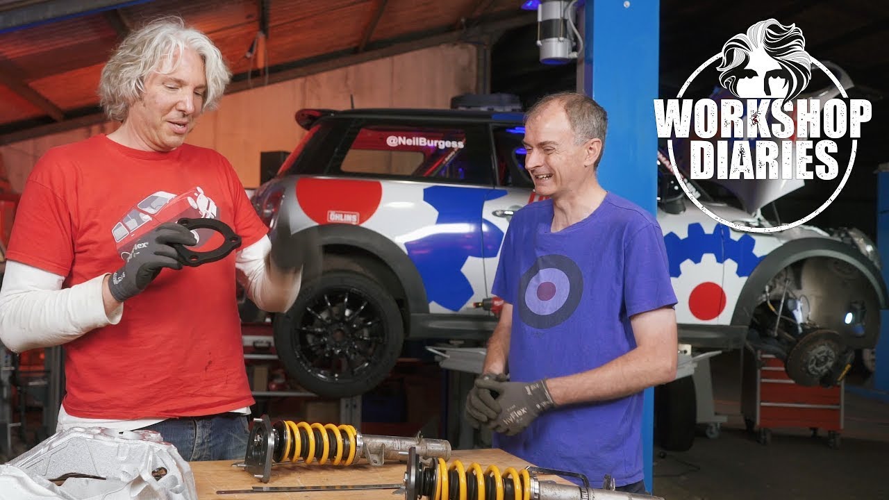 BMW Mini Cooper S Rally Car Upgrade - дневники мастерской Эдда Китая