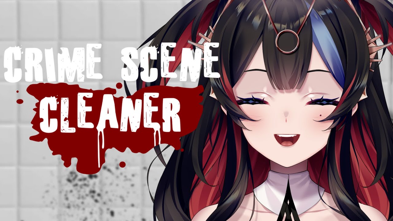 【CRIME SCENE CLEANER】 there's red stuff here
