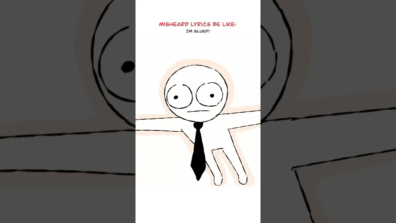 Making Up Lyrics 😜 (Animation Meme) Anim: Johnes0Art #shorts