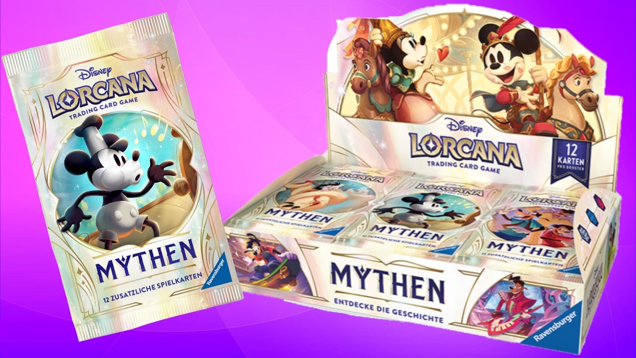 #59 - Disney - Lorcana Fabled Booster Display 2025 bontás