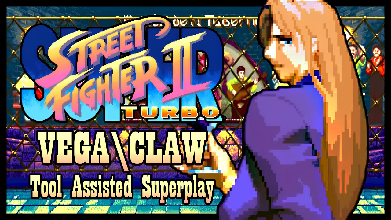 【TAS】SUPER STREET FIGHTER II TURBO \ X GRAND MASTER CHALLENGER (ARCADE \ 1994) - VEGA (CLAW)