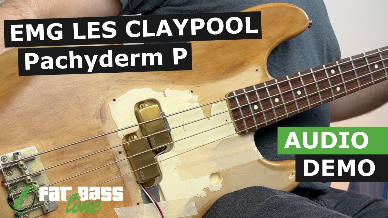 EMG Pachyderm Precision P Bass® Pickup Set Demo