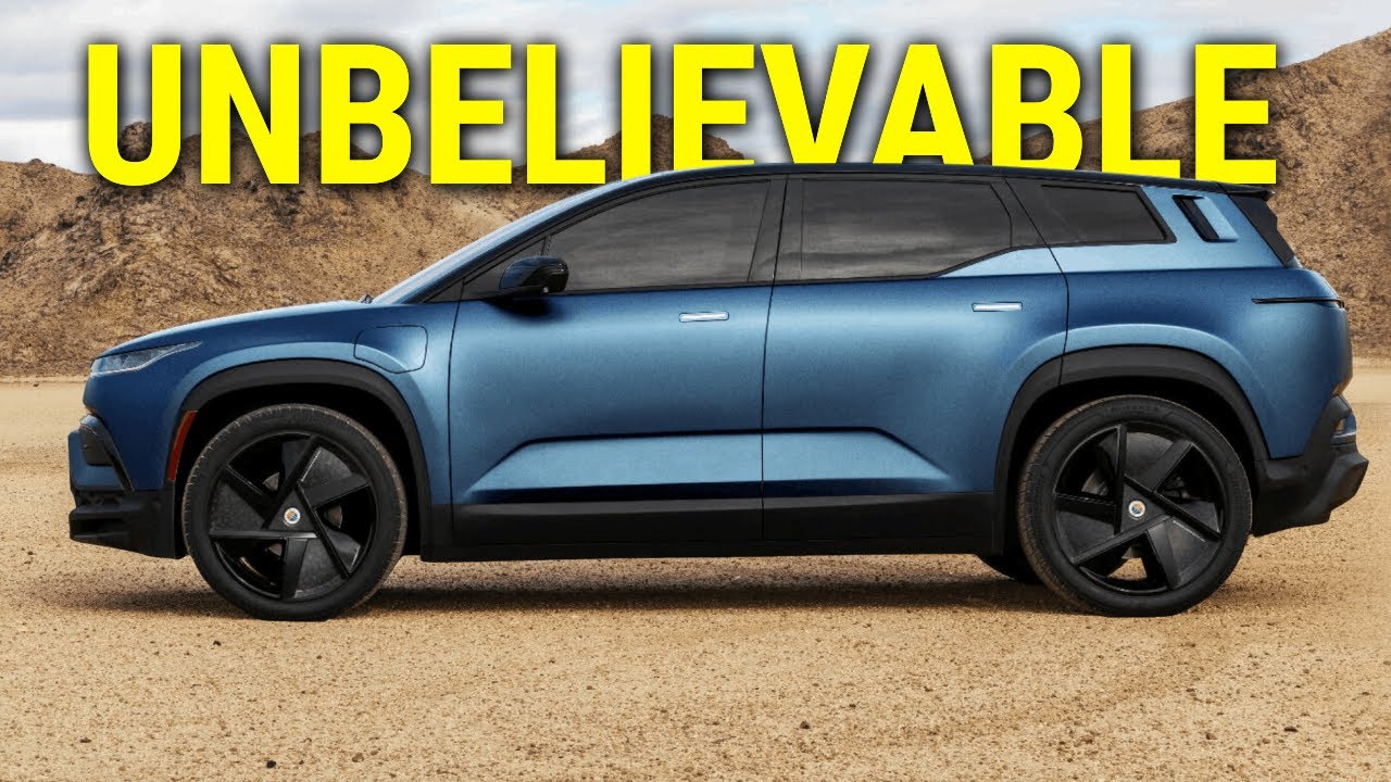 Посмотрите, как Fisker Ocean Car строится всего за 3 минуты
