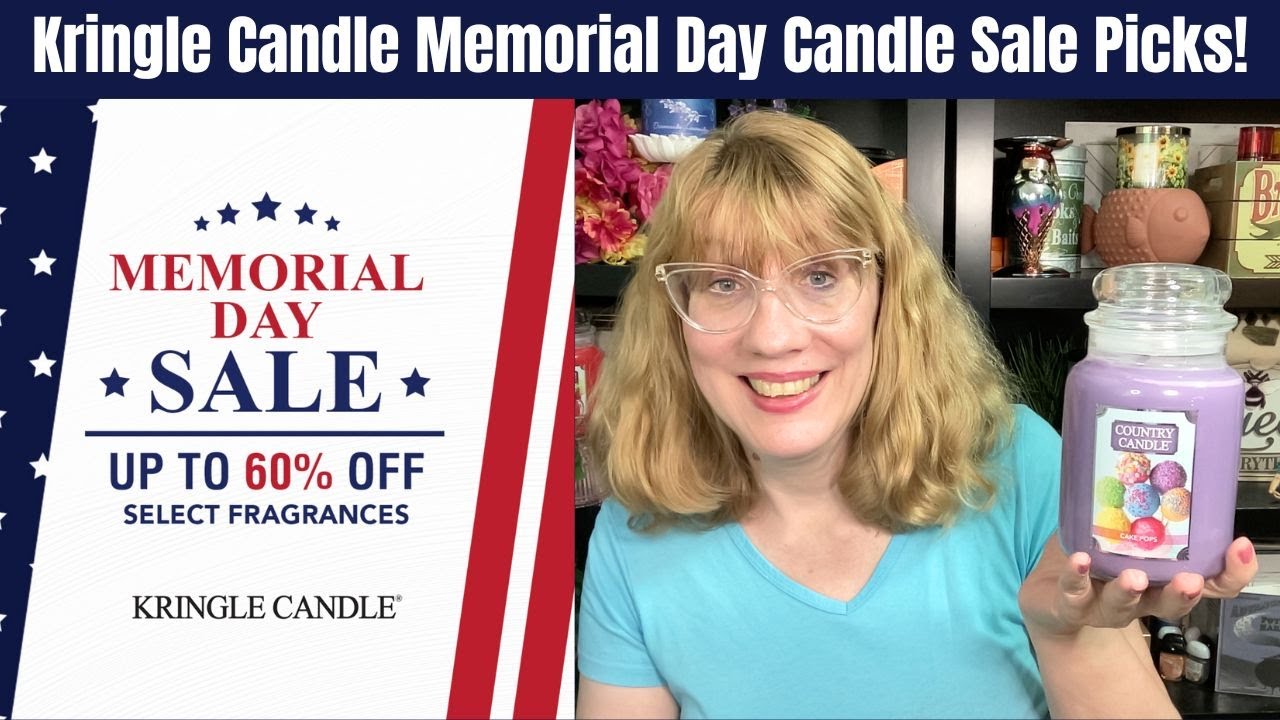 Kringle Candle Memorial Day Candle Sale Picks!