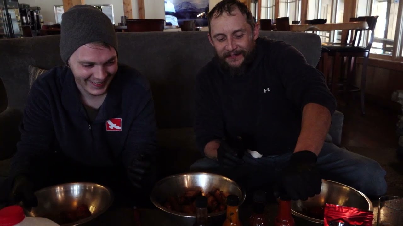 Hot wing Challenge.