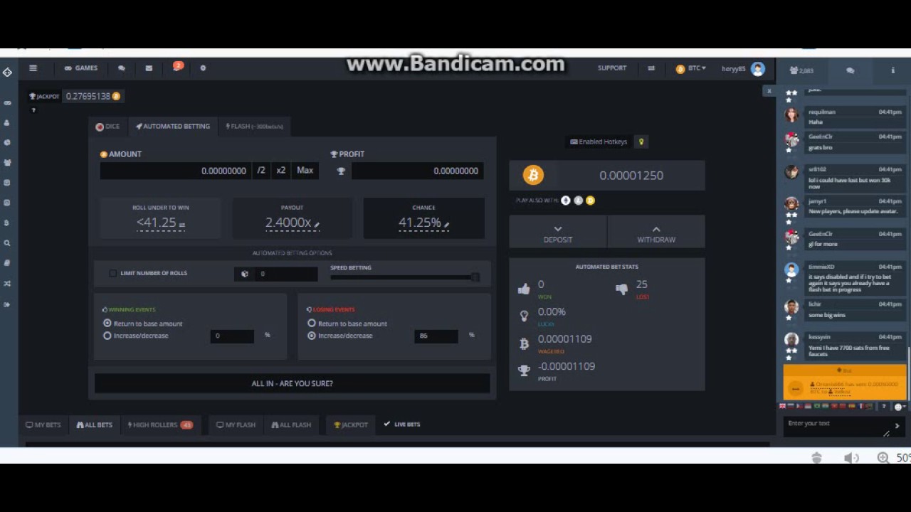 bitsler trick 01 100% win