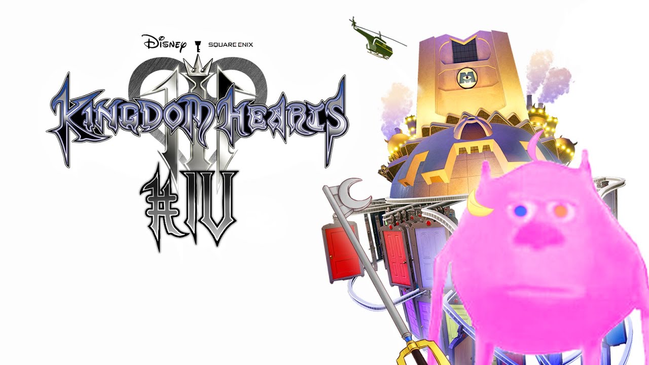 #4 【Kingdom Hearts III】 Monstropolis! Time to scream 🙃 (Critical, JP dub)