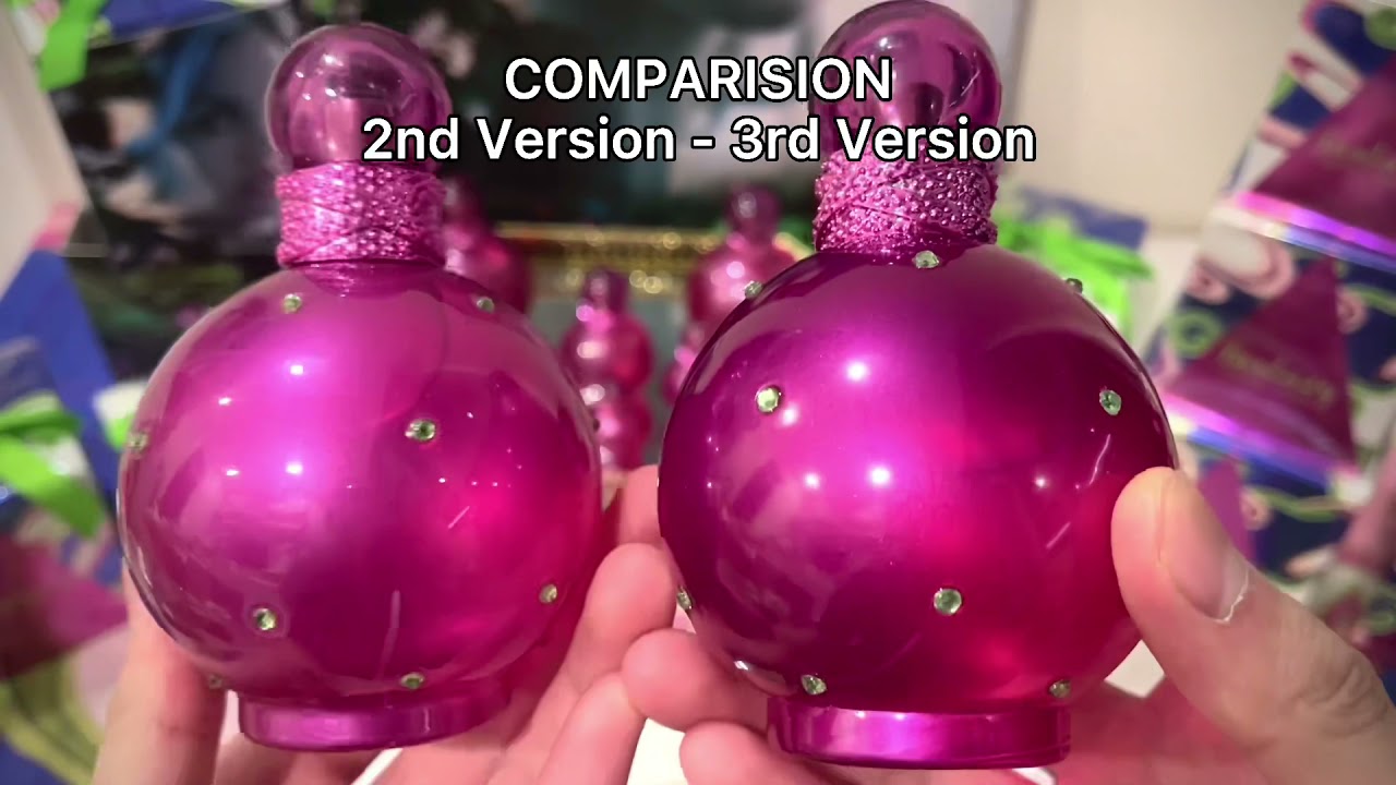 BRITNEY SPEARS FRAGRANCES - Fantasy Perfume Revolution (Comparision Video)
