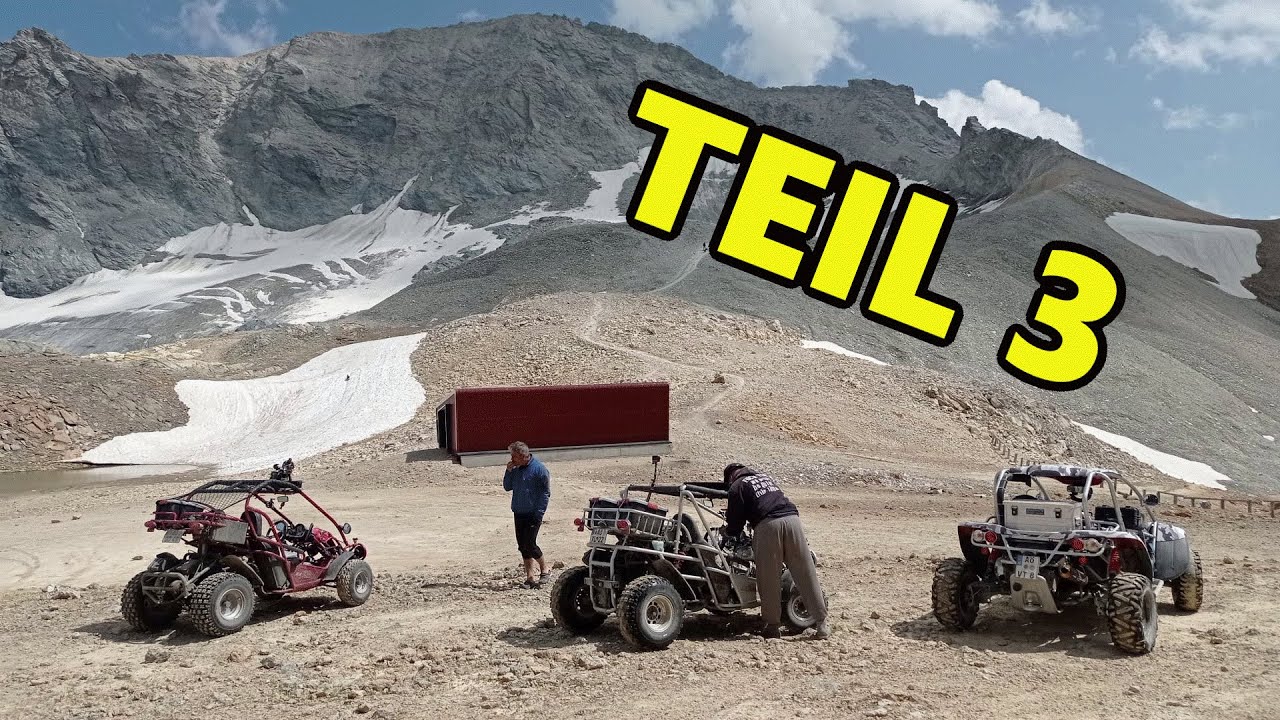 Col de Sommeiller  Westalpen 2023 Buggy PGO 250 Offroad 3000 Höhenmeter mit 250 ccm
