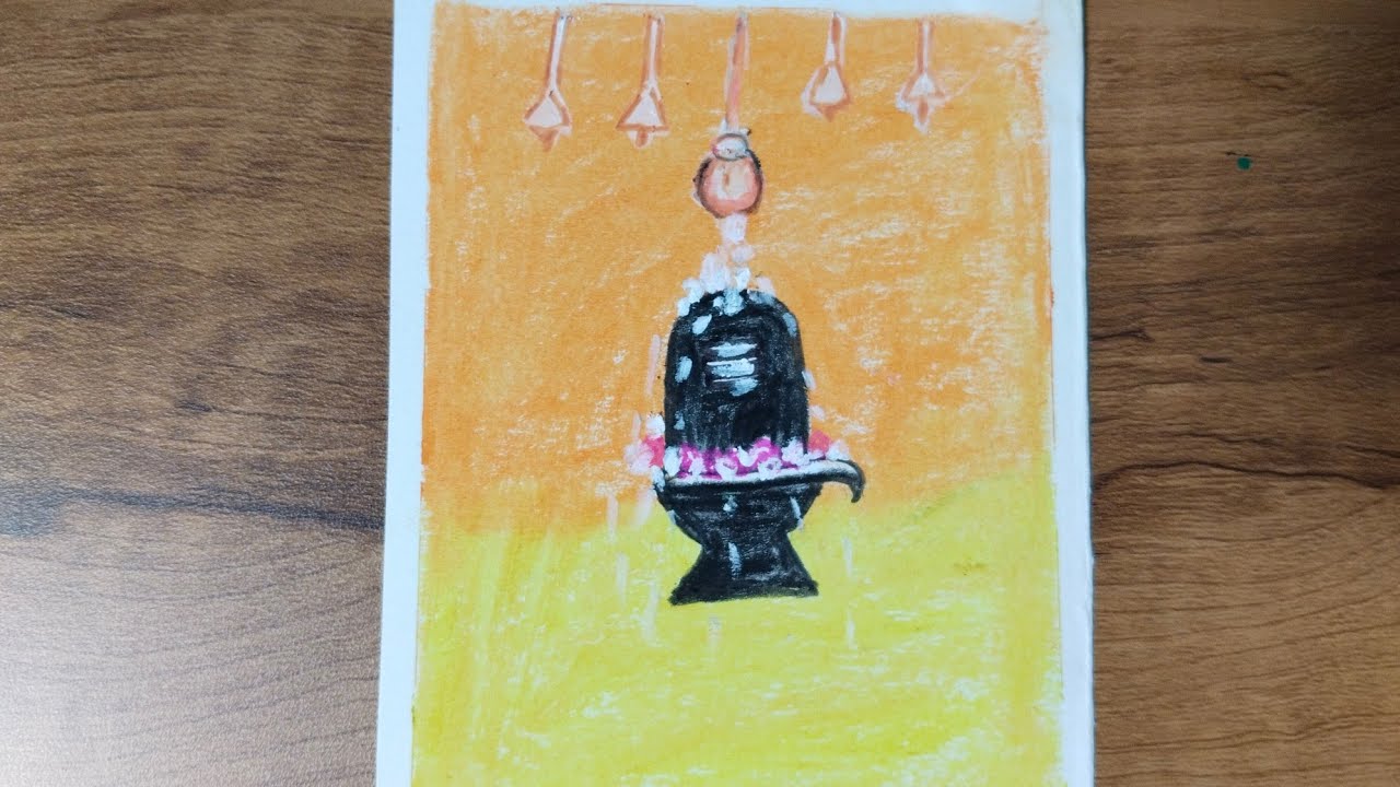 Shivling Drawing How To Draw Happy Shivratri Drawing Easy Step By Step 🙏