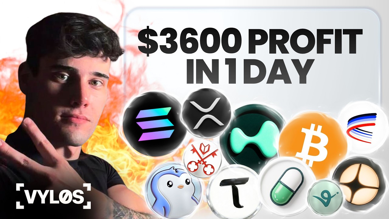 I made $3600 in one day trading this Crypto!