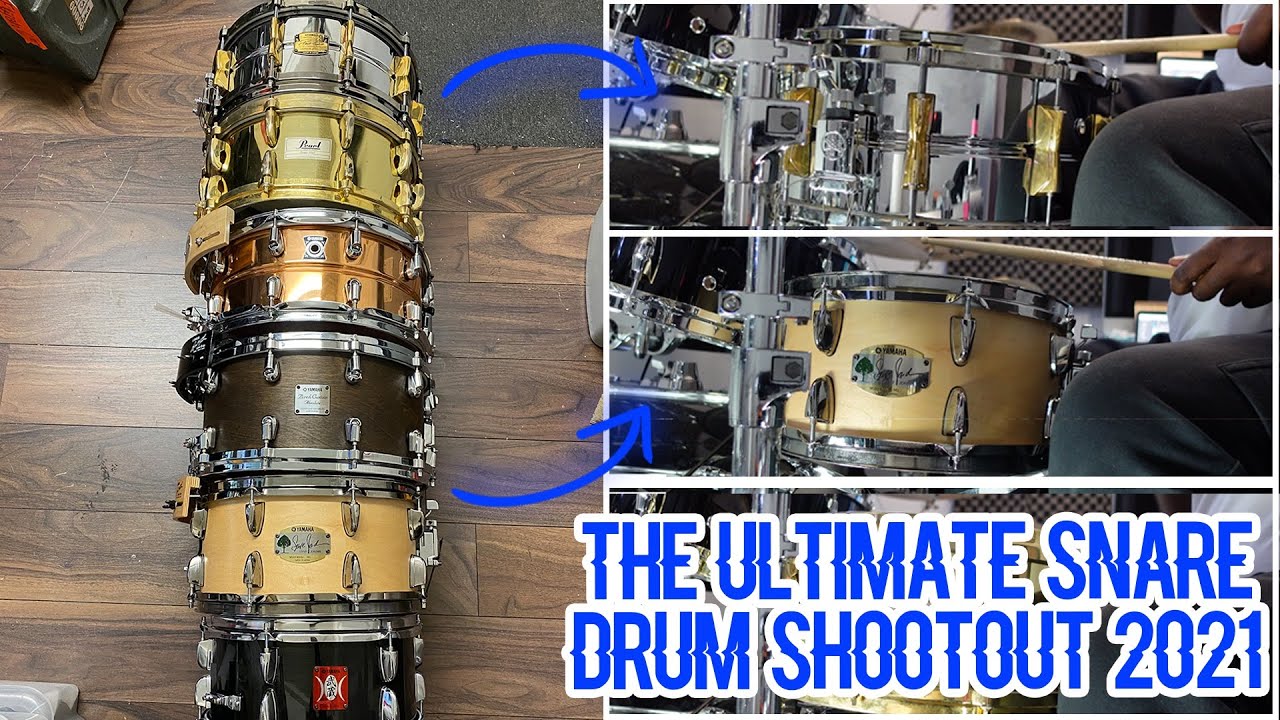 MY FAVOURITE SNARE DRUMS SHOOTOUT !!! 🔫🔫🔫🥁🥁 (2021)