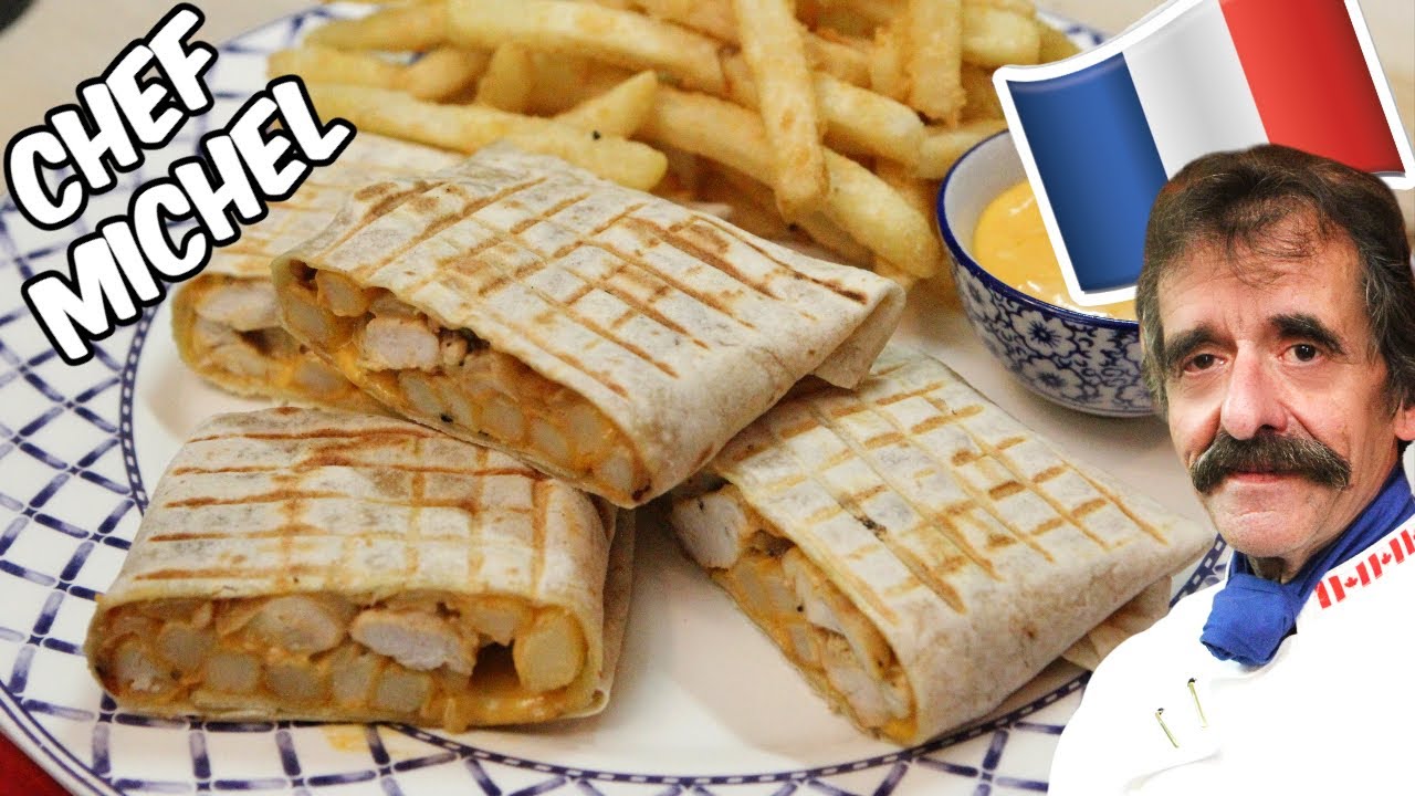 Tacos Français | Frites maison et sauce fromagère