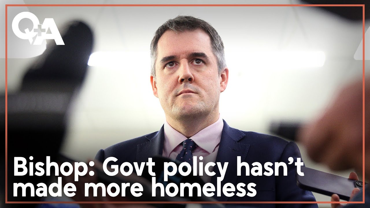 Has Govt policy led to more homelessness? Chris Bishop says no | Q+A 2025