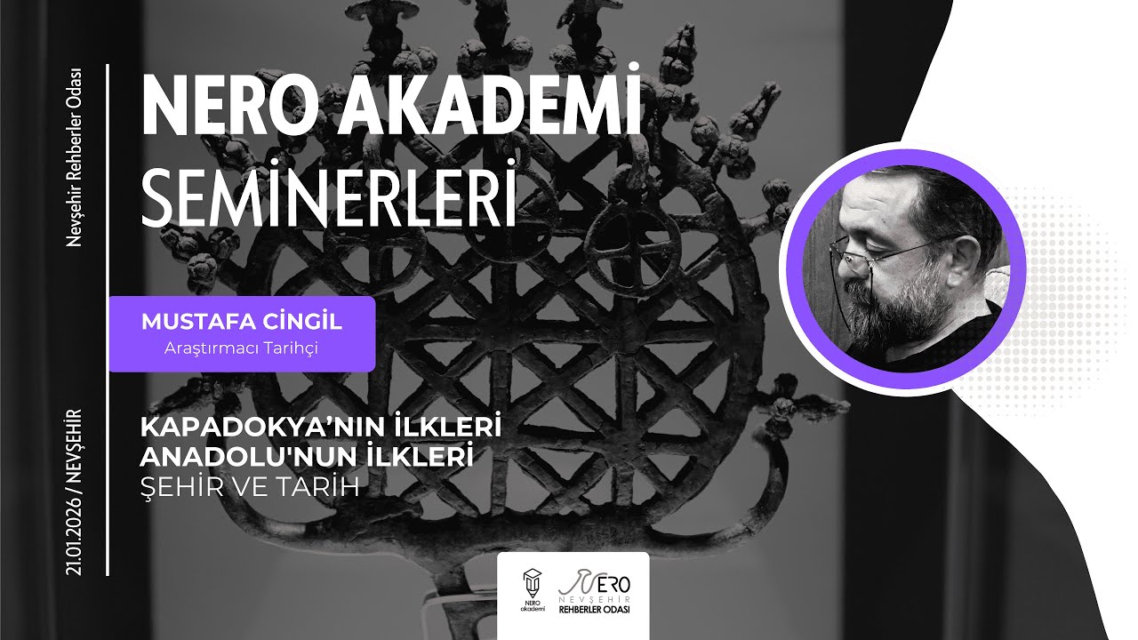 Mustafa CİNGİL ile Şehir ve Tarih - Bölüm 01 | NERO Seminerleri