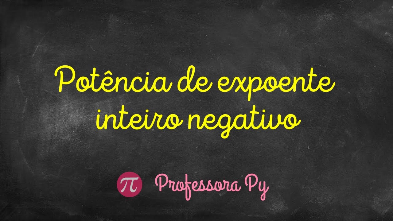 Potência de expoente inteiro negativo