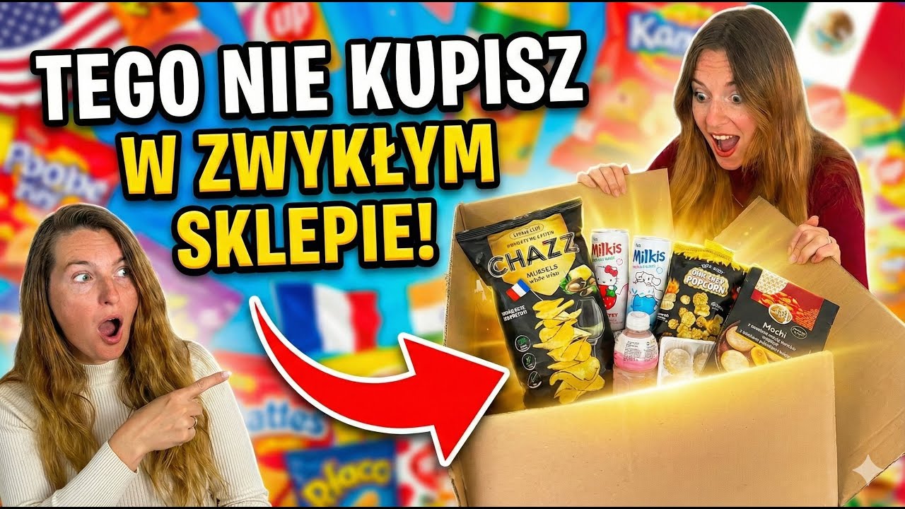 Sekretna paczka z jedzeniem, ktorego nie ma w sklepach!