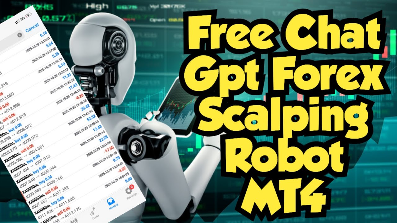 chatgpt Forex Scalping Robot 🤖 Gold Scalper MT4✅ FREE DOWNLOAD 