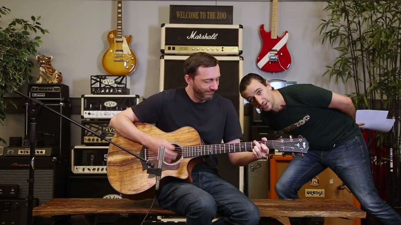 New Taylor 700 Series Guitars - The 724ce Grand Auditorium Demo