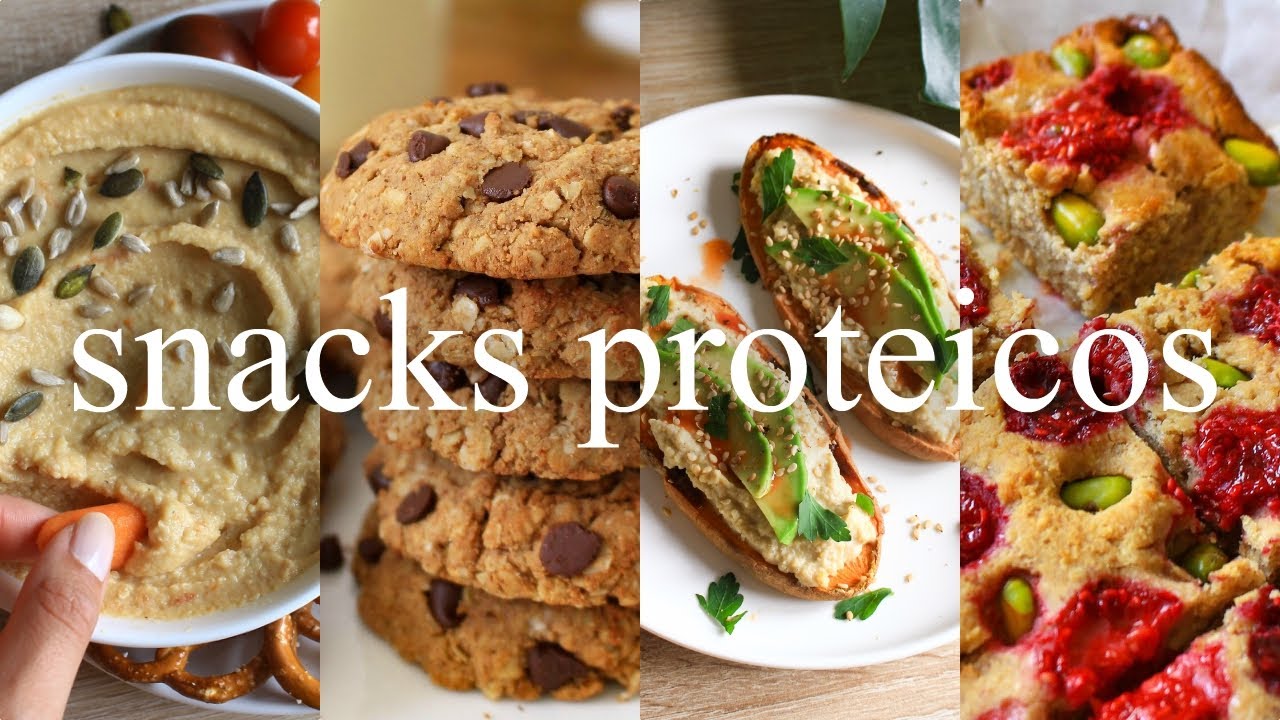 Una Semana de Snacks Proteicos  | Veganos & Fáciles