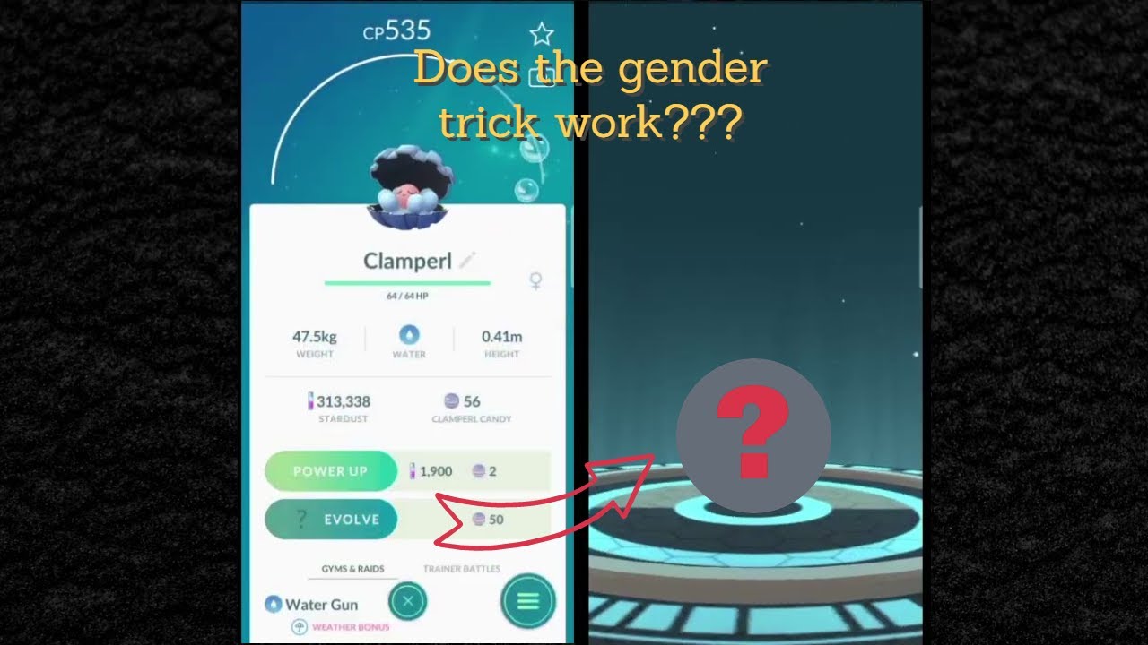 Does Clamperl evolution trick work???