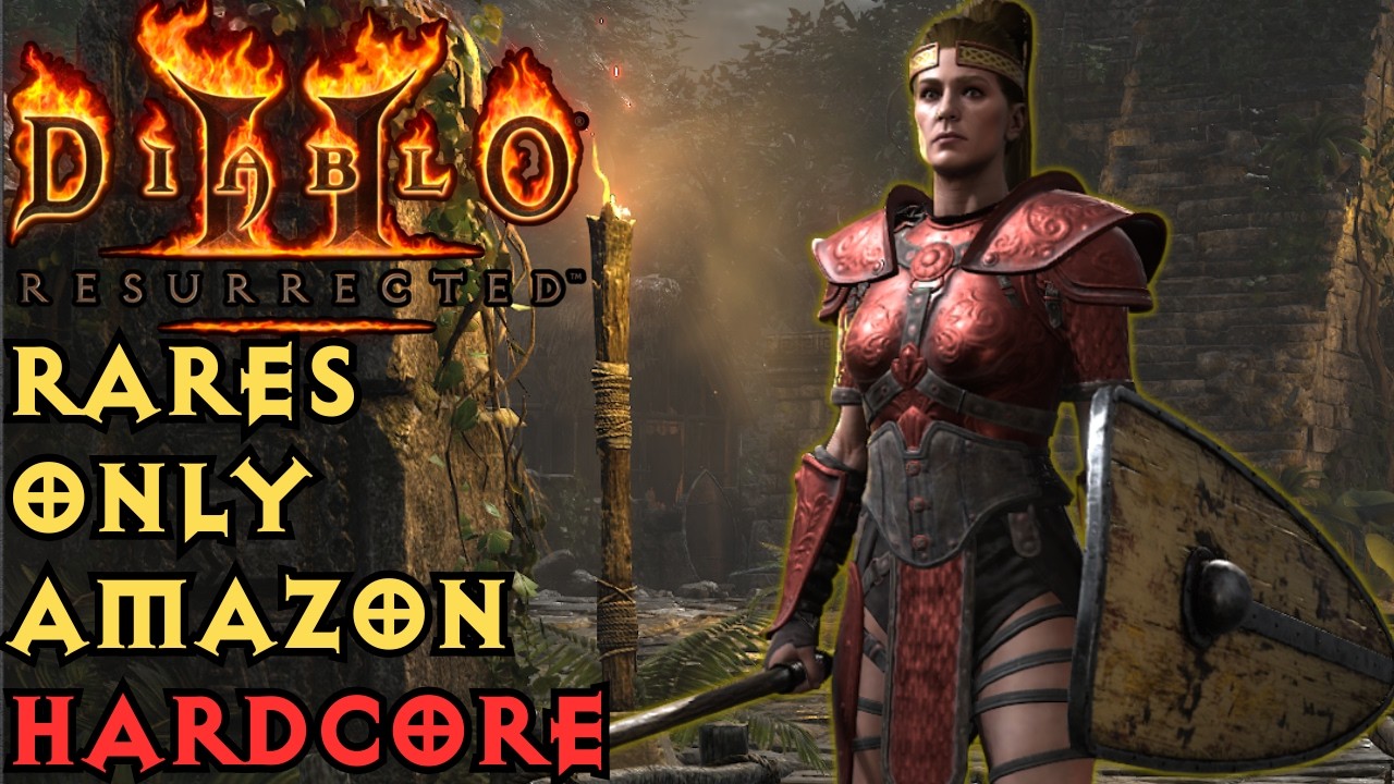 Can I survive hardcore with only rare items? - Rares only Amazon Hardcore- Diablo 2 Resurrected
