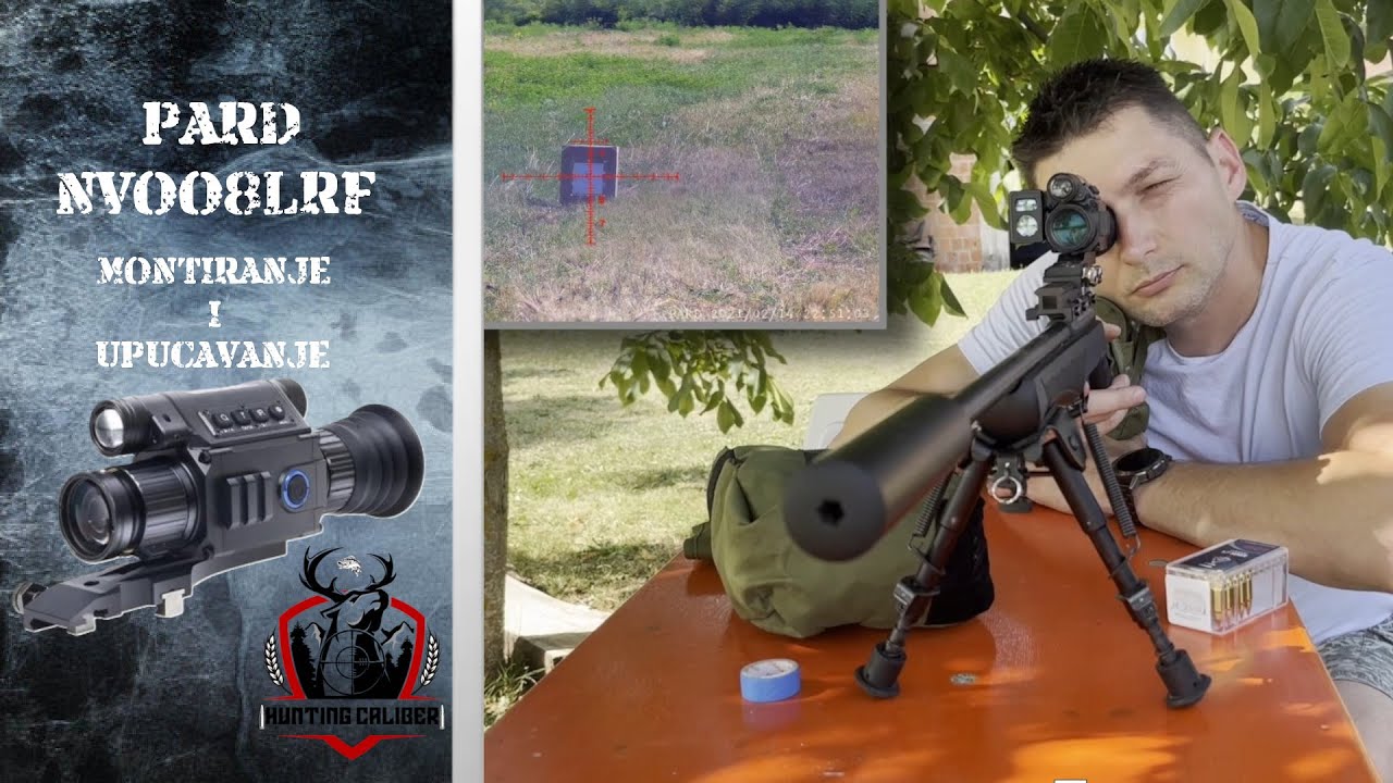 Upucavanje digitalne optike-Pard NV008 lrf
