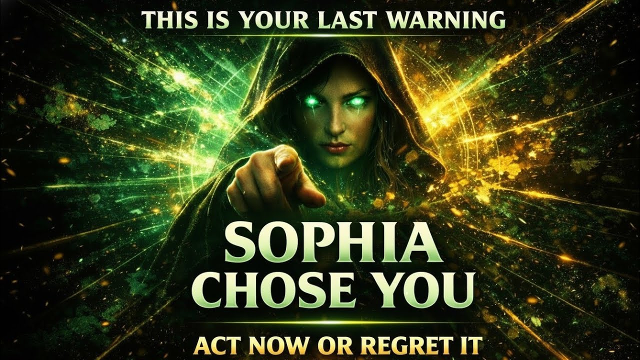 “SOPHIA Chose You — Your Final Sign of Awakening (Act NOW!)”
