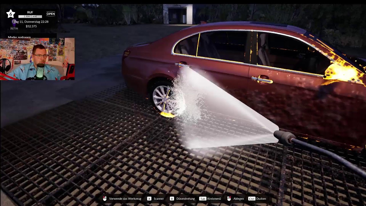 car dealer simulator I live  I deutsch  I facecam I Huzeltv