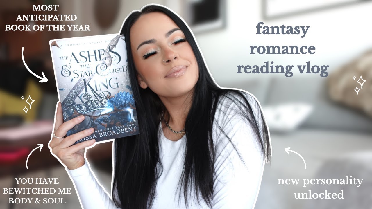 reading my most anticipated book of the year | the ashes and the star-cursed king reading vlog 📚🩸