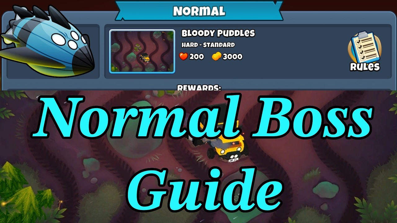 BTD6 Vortex Tutorial || Bloody Puddles Boss Guide