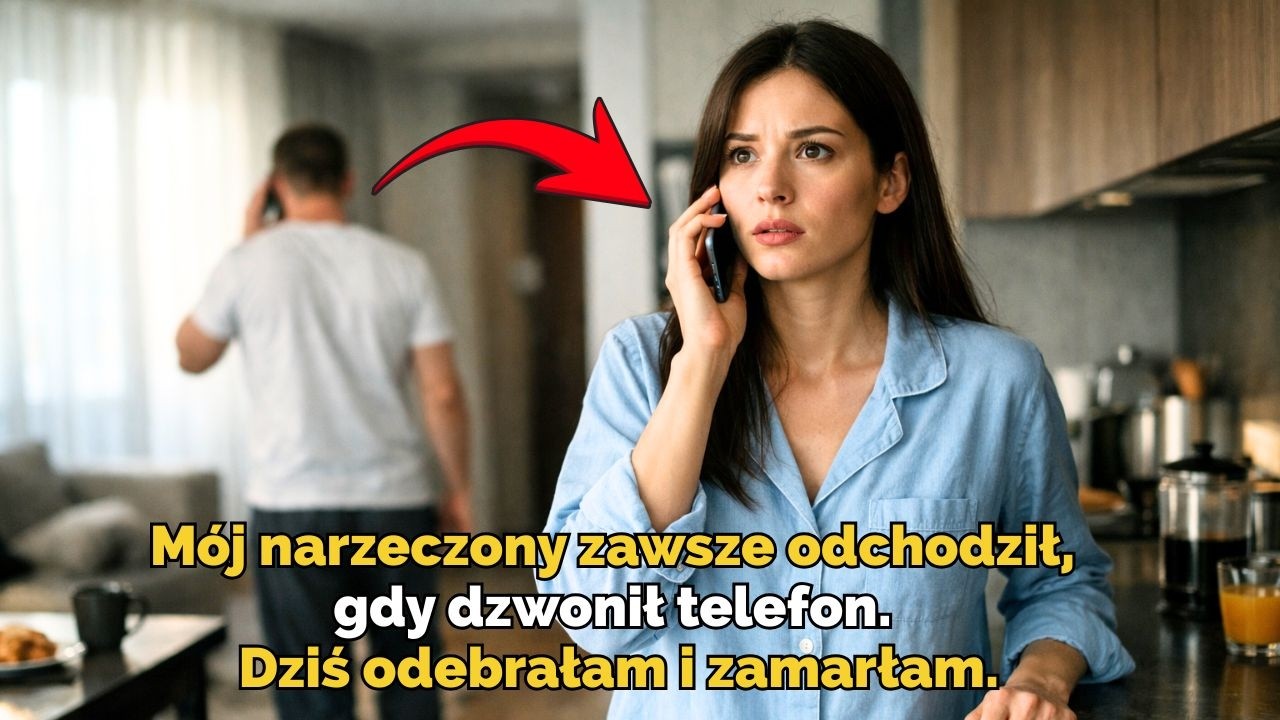 Mój narzeczony zawsze odchodził, gdy dzwonił telefon. Dziś odebrałam i zamarłam.